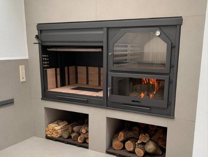 Barbacoa AMARSA en entorno moderno